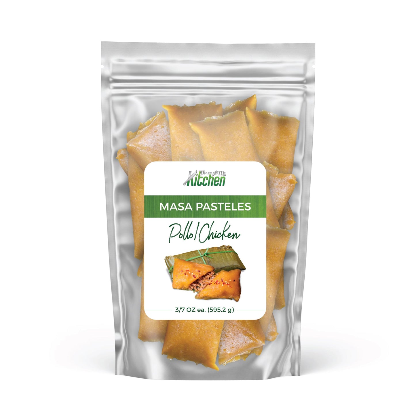 Pasteles Chicken (Free Shipping & Save10 discount promo code/ use promo code at checkout to receive a discount -1 dozen Masa pollo/chicken pasteles THROUGHMYKITCHEN