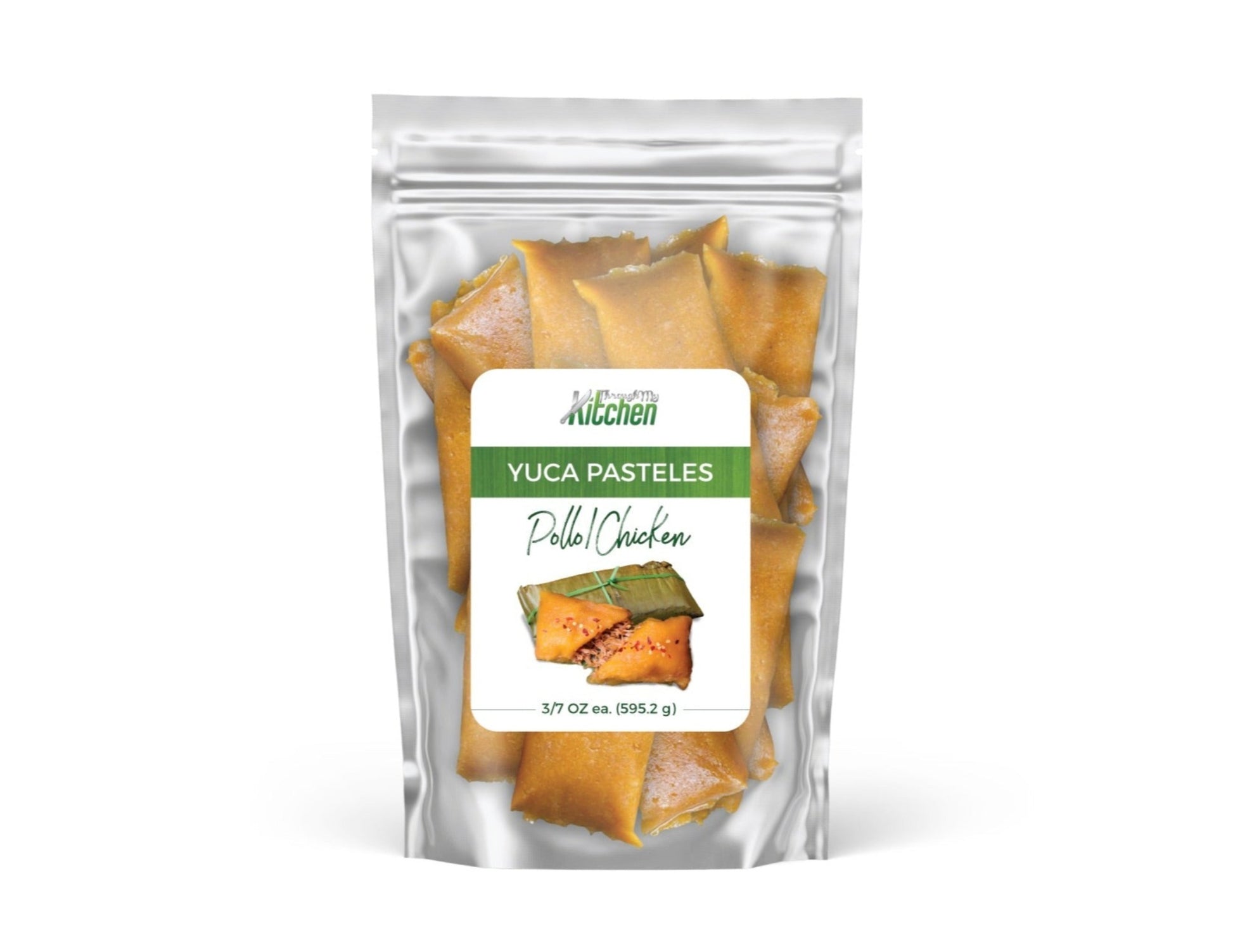 Yuca Pasteles Chicken (Free Shipping & Save10 discount promo code/ use promo code at checkout to receive a discount -1 dozen Yuca pollo/chicken pasteles  THROUGHMYKITCHEN